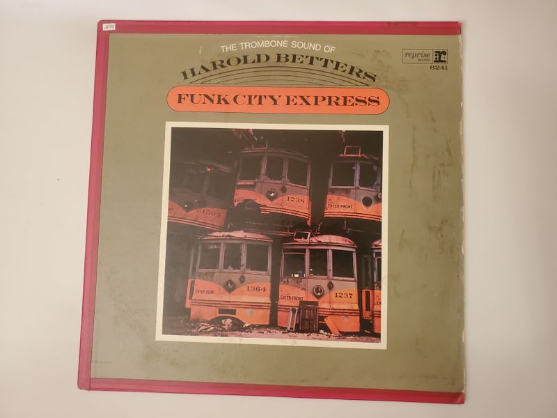 Harold Betters Funk City Express vinyl record